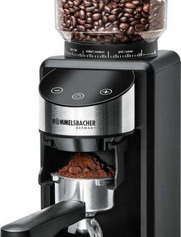 Rommelsbacher Kaffeemühle EKM 400, 200 W, Kegelmahlwerk, 220 g Bohnenbehälter, mit Kegelmahlwerk, Antistatik-Funktion, 35 Mahlgrade