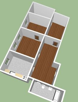 3-Zimmer DG-Wohnung in der Kernstadt - WG geignet (Whg 7014) - Straubing