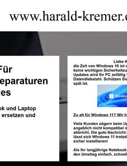 Notebook Reparatur, Service und mehr.... - Fulda