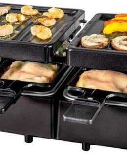 Unold Raclette 48755 RACLETTE Extendable, 8 Raclettepfännchen, 1300 W