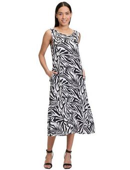 Betty Barclay Sommerkleid Damen Stufenkleid weiter Ausschnitt Druck