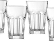 Ritzenhoff & Breker Gläser-Set Riad, Glas, Facetten-Optik, 6-teilig