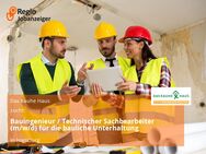Bauingenieur / Technischer Sachbearbeiter (m/w/d) für die bauliche Unterhaltung - Hamburg