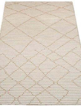 Carpet City Outdoorteppich PALM3526, rechteckig, Höhe: 5 mm, Wetterfest & UV-beständig, für Balkon, Terrasse, Küche, flach gewebt