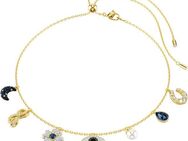 Swarovski Collier Symbolica Mond Unendlich Glücksklee magisches Auge Hufeisen, mit Swarovski® Kristall - mit Swarovski® Perle