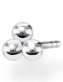 THOMAS SABO Single-Ohrstecker Kugeln gold, Kugeln silber, H2140-001-21, H2140-413-39