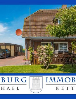 Wohnen in Feldrandlage - Familienfreundliche DHH, Strandnah, gepflegt mit Garage und Carport - Fehmarn