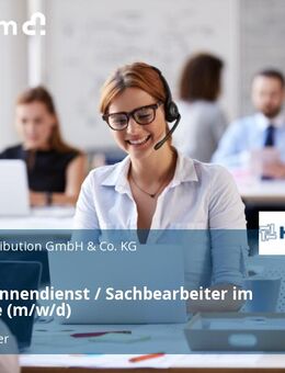 Vertriebsinnendienst / Sachbearbeiter im Backoffice (m/w/d) - Neumünster