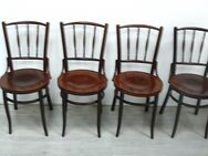 4 Stühle Kohn / Thonet um 1890 Wiener Cafehaus Stühle Nußbaum dunkel - Sinzig