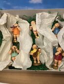 Wendt & Kühn alter Satz 6 bunte Engel Erzgebirge in 40667