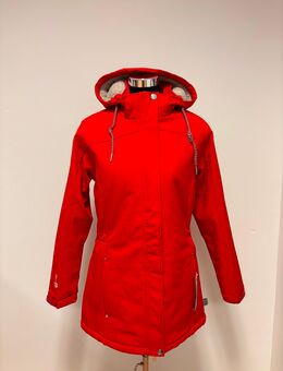 Damen Softshellmantel STRANDGÄNGER gefütterte rot Gr 38 NEU - Hamburg