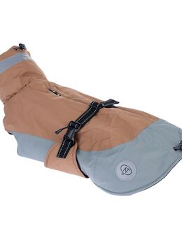 Nomad Tales Bloom Hundemantel Warm Taupe - ca. 60 cm Rückenlänge
