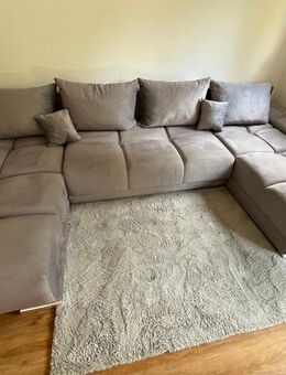 Wohnlandschaft Sofa Couch U Form mit Schlaffunktion und Bettkasten - Werneuchen Zentrum