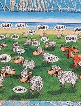 Lustiges Hösti MousePad "Fresse" – Cartoon-Mousepad 22×18 cm - Hamburg