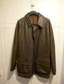 Herrenlederjacke neuwertig Buff Barbour Gr.52 Modell Grisly Style Canadian Explorer in 47057
