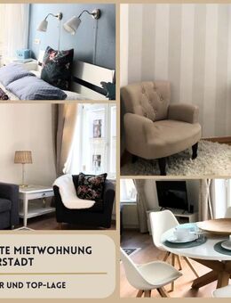 Voll möblierte, gemütliche Wohnung im klassischen Leipziger Altbaustil in der Süd-Vorstadt - Leipzig