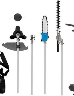 Güde Benzin-Motorsense GPS 1001, 25,5 cm Arbeitsbreite Messer, 44 cm Arbeitsbreite Faden