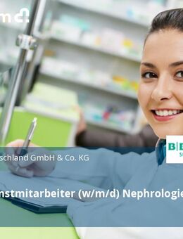 Außendienstmitarbeiter (w/m/d) Nephrologie - Mainz Zentrum