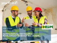 Sachbearbeitung / Bürokauffrau / Bürokaufmann im Bereich Bau (m/w/d) - Ulm