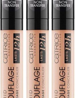 Catrice Concealer Liquid Camouflage High Coverage, 3er Pack, mit optimaler Deckkraft