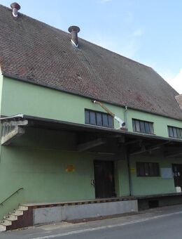 Gewerbeimmobilie oder künftiges Projektquartier in bevorzugter Lage! - Markt Erlbach