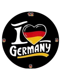 Deutschland Wanduhr - Göttingen