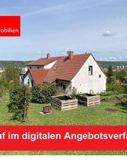 Sonnig gelegene Doppelhaushälfte mit großzügigem Grundstück und Entwicklungspotential! - Jena