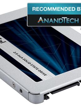 Crucial MX500 500GB 3D NAND SATA 2.5-inch 7mm (with 9.5mm adapter) Internal SSD - Bremen
