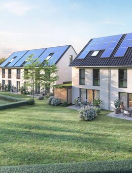 Neubau-Reihenhäuser in ruhiger Lage mit 2 KFZ-Stellplätzen und eigenem Grundstück! - Eningen (Achalm)