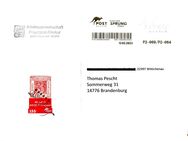PostModern: "40 Jahre ArGe Privatpost", Umschlag - Brandenburg (Havel)