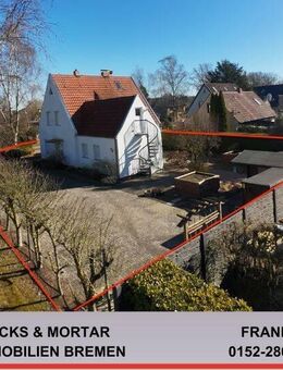 Großes Einfamilienhaus auf traumhaften Eckgrundstück am Waldrand - Stuhr