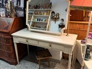 ~ Tisch Schminktisch mit Spiegel Vintage H75xl120xT46 cm. - Überlingen Zentrum