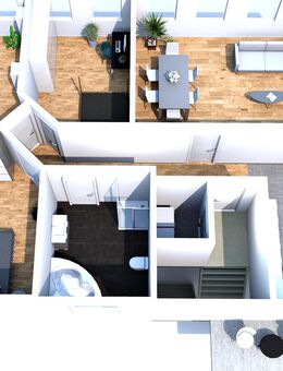 Erstbezug - hochwertige 4-Raum-Wohnung mit Balkon, Dusche, Wanne und 2 PKW-Stellplätzen - Döbeln