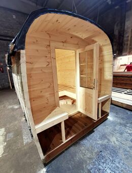 Camping POD Glamping L300 B230cm 2Räume 45mm Kiefer - Rietberg