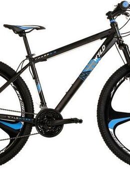WYLD Mountainbike Mountainbike Hardtail 29'' Sharp Schwarz-Blau 21 Gänge, 21 Gang, Kettenschaltung