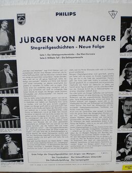 Jürgen von Manger-Der Schwiegermutter-Mörder u.a. Neue Folge-Vinyl-LP,60er Jahre - Linnich
