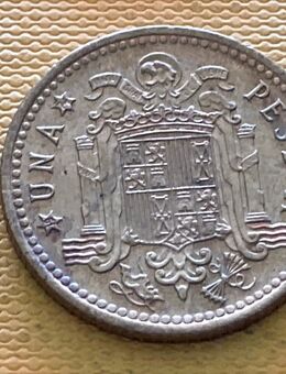 Münze Münzen Umlaufmünze Spanien 1 Peseta 1966 im Stern 74 - Alzey