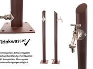 TRINKWASSER Wassersäule TSRS 1010 Rost Optik braun rund - Hiddenhausen