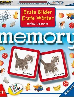 Ravensburger Spiel Erste Bilder Erste Wörter memory®, Kinderspiel, Made in Europe