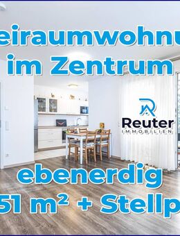 Reuter Immobilien Seltenes Juwel - Moderne 2-Raumwohnung mit Veranda und Stellplatz im Zentrum von Jena - Jena
