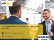 Kundenberater Sanitär/Heizung/Spenglerei (m/w/d) - Mindelheim