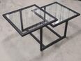 Neuwertiger Couchtisch Metall/Glas in 80469
