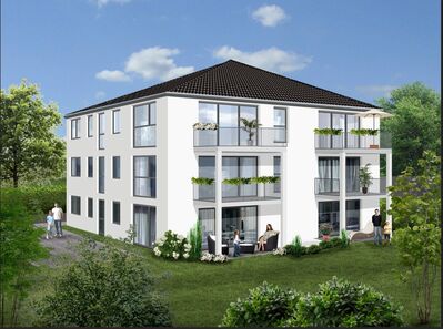 Neubau moderner, energieeffizienter Wohnungen, Wohnen in zentraler Lage – Exklusives Mehrfamilienhaus in Burgthann