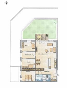 Familienwohung mit Morgensonne in Rheinfelden - Rheinfelden (Baden)