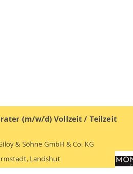 Verkaufsberater (m/w/d) Vollzeit / Teilzeit - Landshut