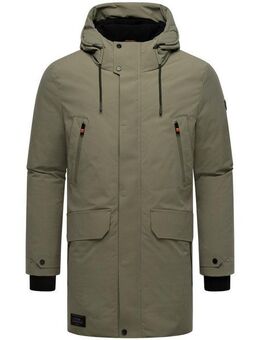 Stone Harbour Wintermantel Kitraan XX Langer Herren Winterparka mit zahlreichen Taschen