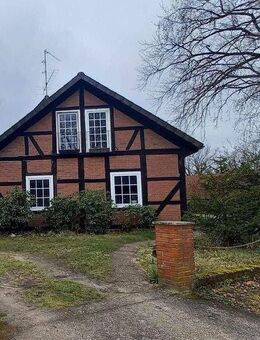 Junges Fachwerkhaus mit Garten, Terrasse & Stellplatz! - Dannenberg (Elbe)