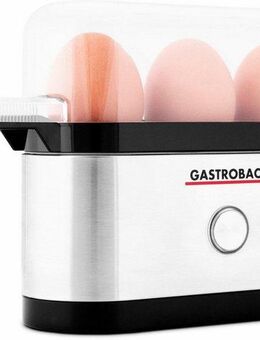 Gastroback Eierkocher 42800 Design Mini, Anzahl Eier: 3 St., 350 W