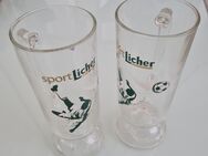 2 Biergläser sport-Licher - Frankfurt (Main) Bockenheim