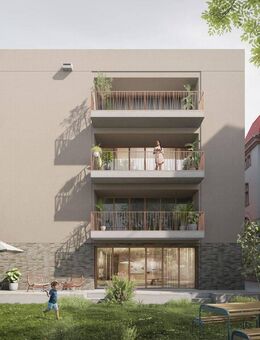Nahe Arthur-Bretschneider-Park - Stilvoller Neubau, Eigentumswohnung mit 3 Räumen und großer Loggia - Leipzig